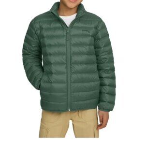 Eddie Bauer Boys Packable Jacket Size XL (14/16) – Green – Lightweight Windbreak
